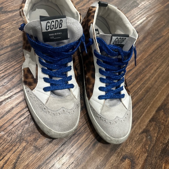 Mid Star Sneakers - Golden Goose Deluxe Brand - Leather  Authentic GG Midstar Sneakers